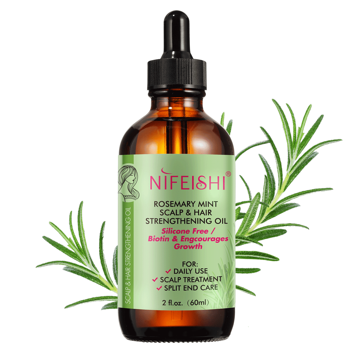 NIFEISHI Rosemary Hair Growth Serum-60ml